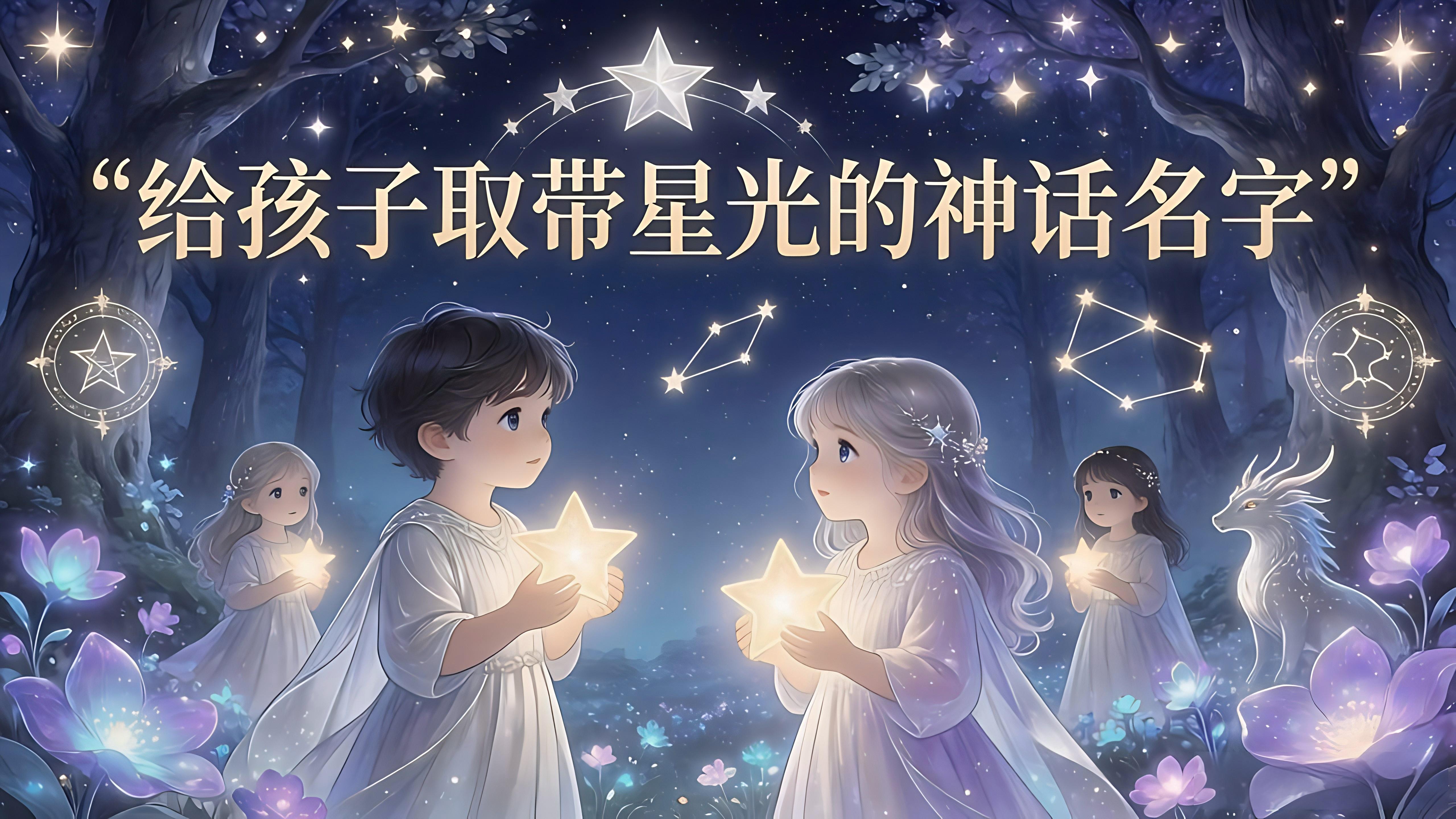 神话里的诗意：给孩子一个自带星光的名字